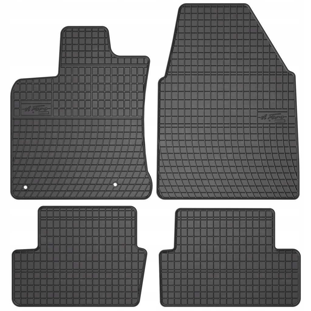 Gumové autokoberce El-Toro Nissan Qashqai I 2006-2013