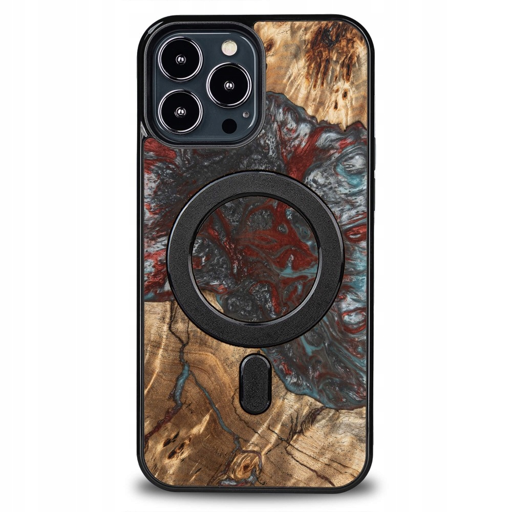 Pouzdro Bewood Unikátní pro iPhone 13 Pro Max Planety Pluto s MagSafe
