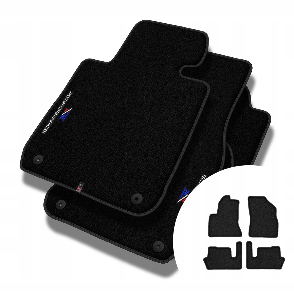 Velurové koberce Performance Premium pro Citroen C4 Picasso I 2006-2012