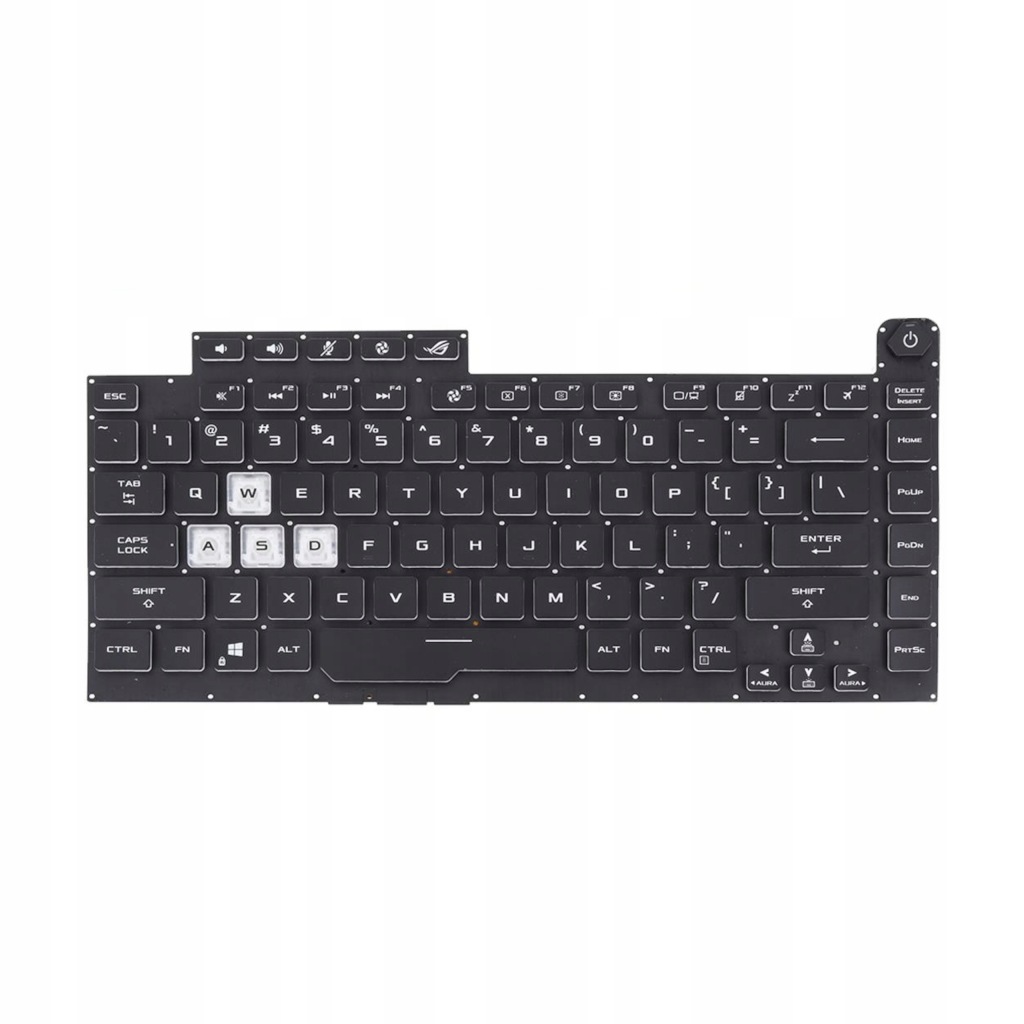 Klávesnice Pro Asus Rog Strix G15 G512 G531 Černá Led Rgb