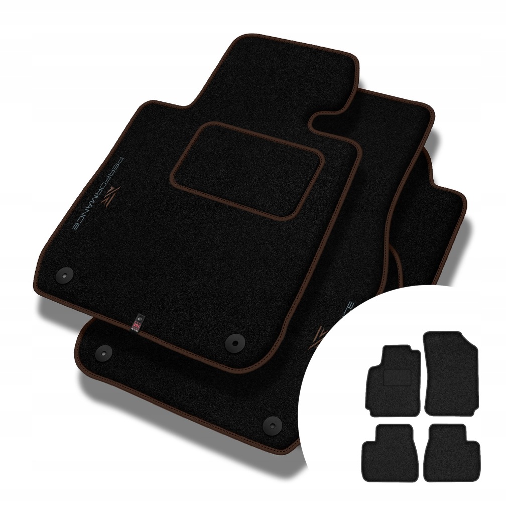 Velurové koberce Performance pro Citroen C4 Cactus 2014-2020