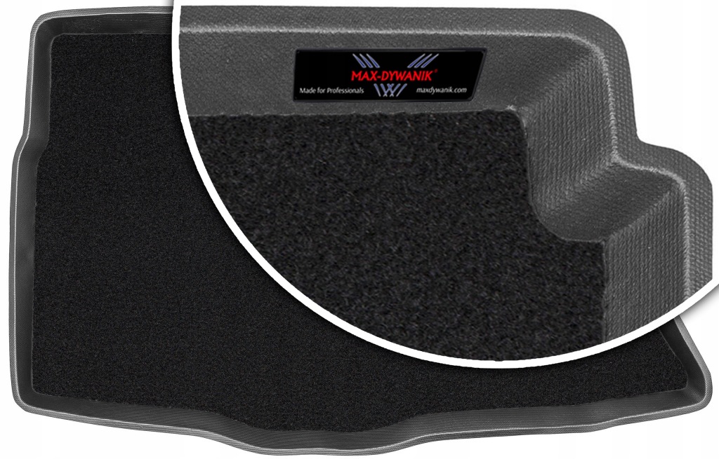 Hyundai i30 II Hatchback 2012-2016 Koberec do zavazadlového prostoru s velurovou podložkou