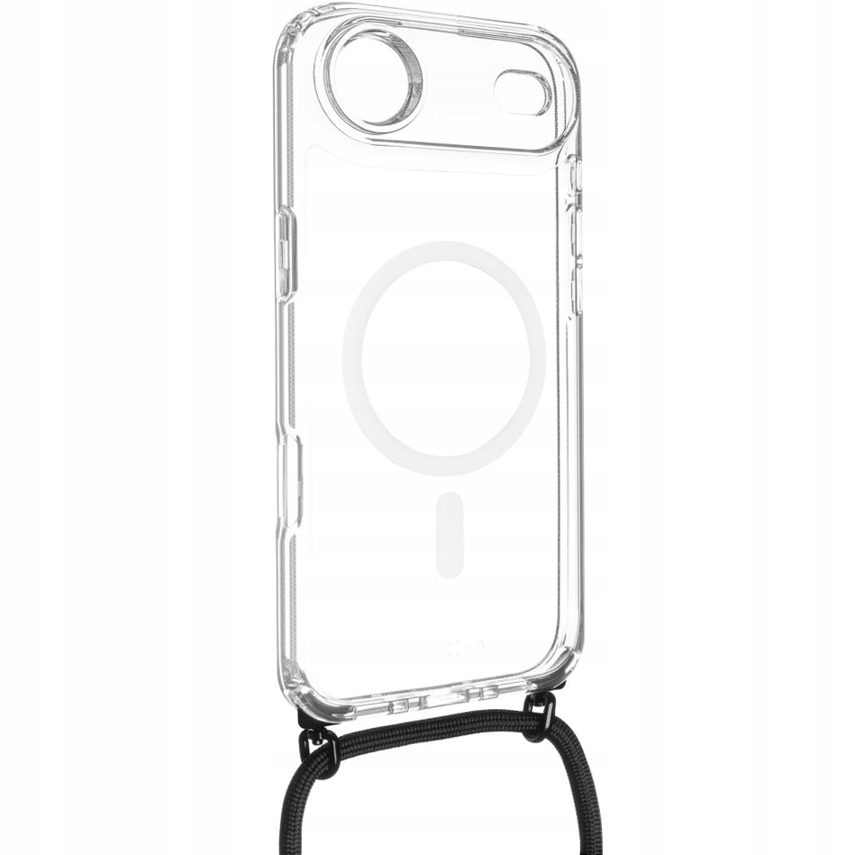 Fixed Pouzdro pro iPhone Air, průhledný kryt šňůrka pro MagSafe pouzdro