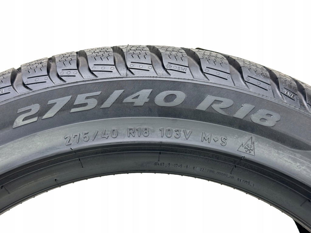4 x Pirelli Winter Sottozero 3 275/40R18 103V XL Homologacja Bmw Nowe — zdjęcie 8