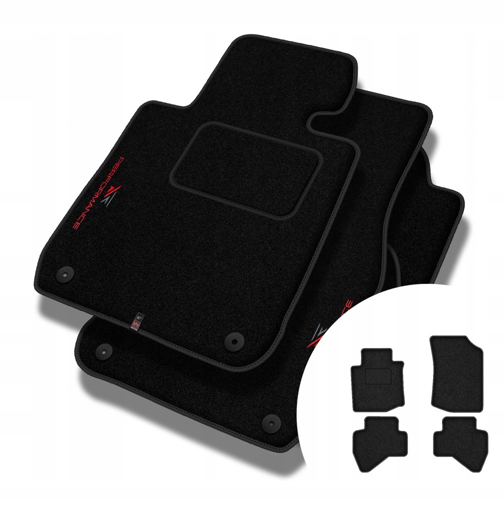 Velurové koberce Performance pro Citroen C1 I 2005-2014