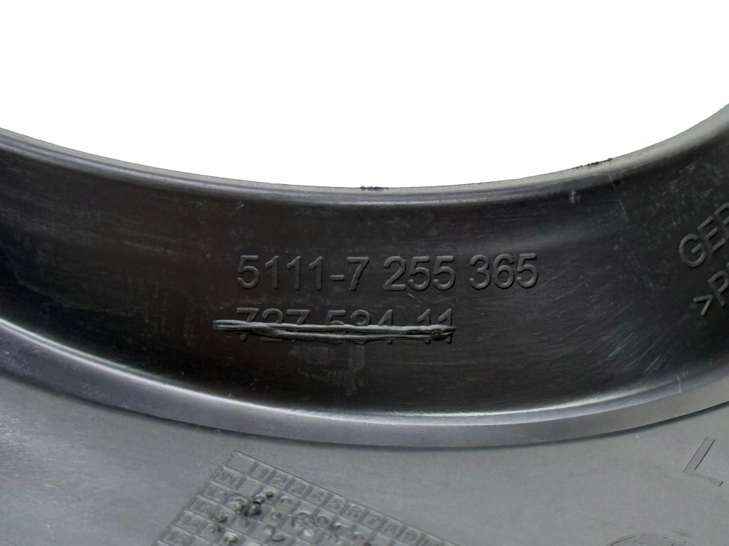 BMW F30 F31 Kratka Zderzaka Przednia Lewa Przód Nowa OE 7255365 — zdjęcie 4