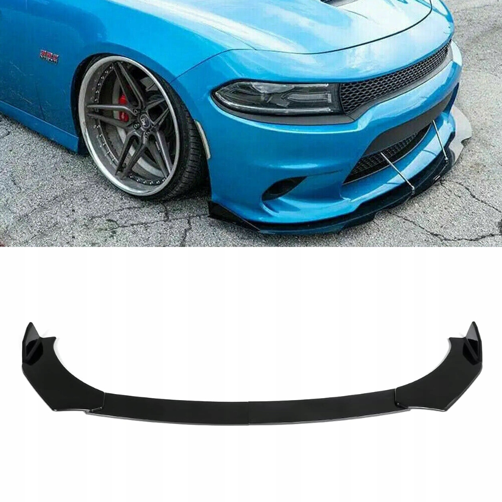 Univerzální Splitter Nástavec Dodge Černý Lesk V26