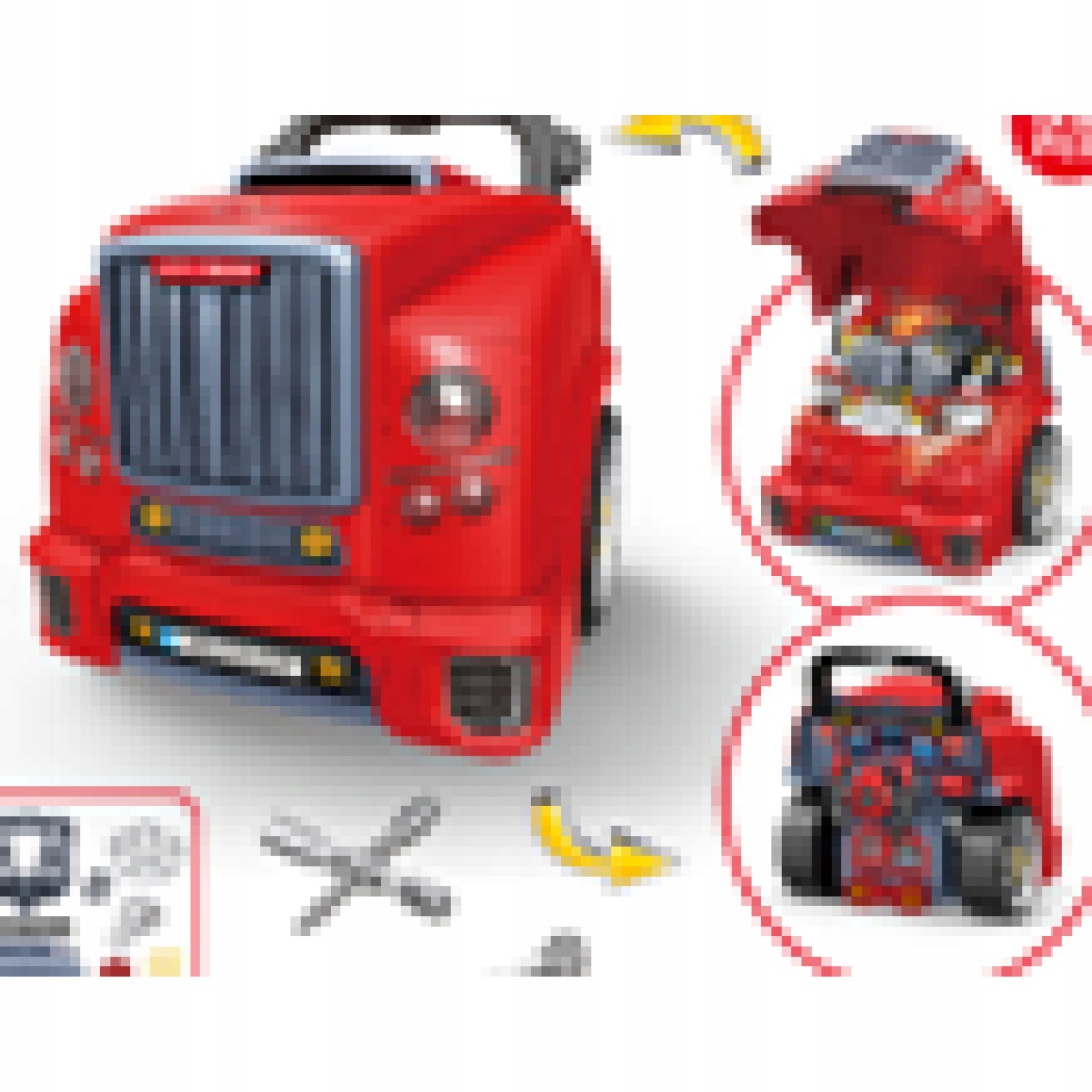Dílna pro mladého mechanika červená