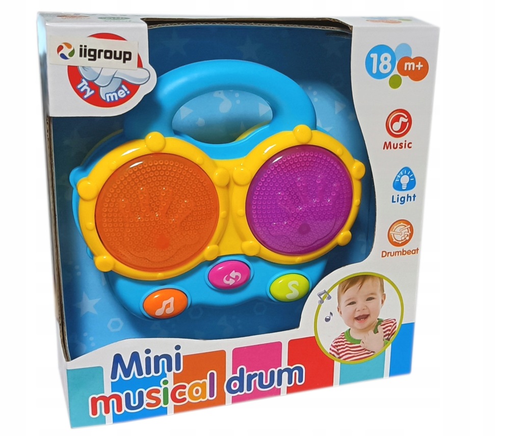 Dárek Pro Holčičku Hudební Nástroje Hračka hudební bubínek