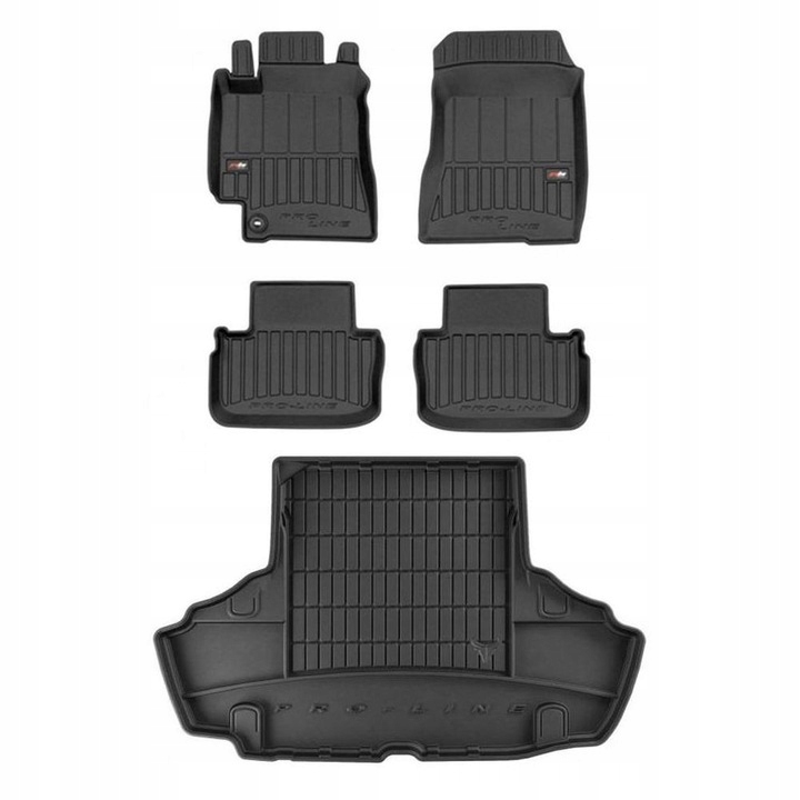Set 3D gumové rohože Lexus Is 1 Sedan 1998-2005