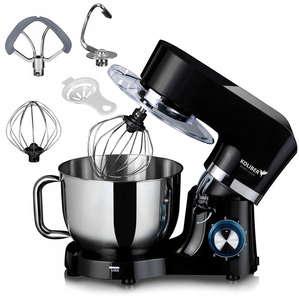 Planetární Kuchyňský Robot Mixér Koliber X-3200-W 6L 7v1 Multifunkční