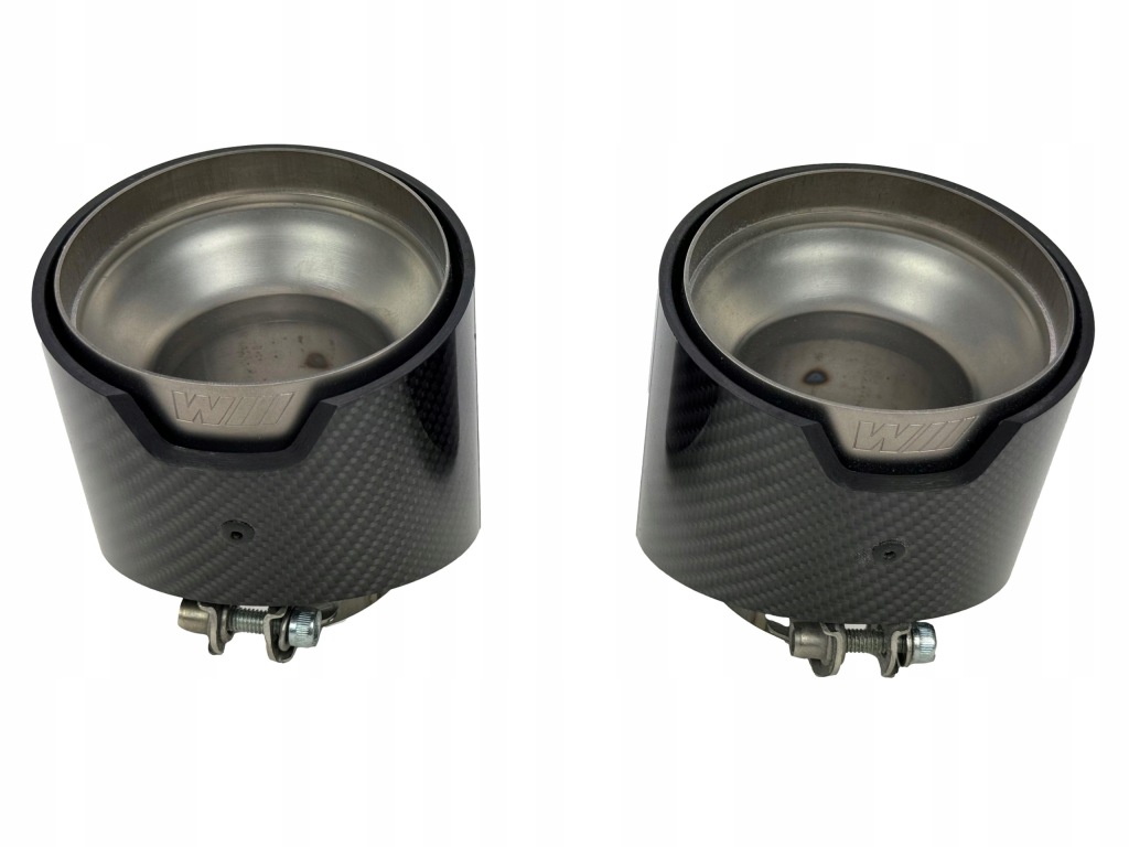 BMW F40 F44 F39 M-Performance Końcówki Wydechu Carbon Nowe OE 2467247 — zdjęcie 5