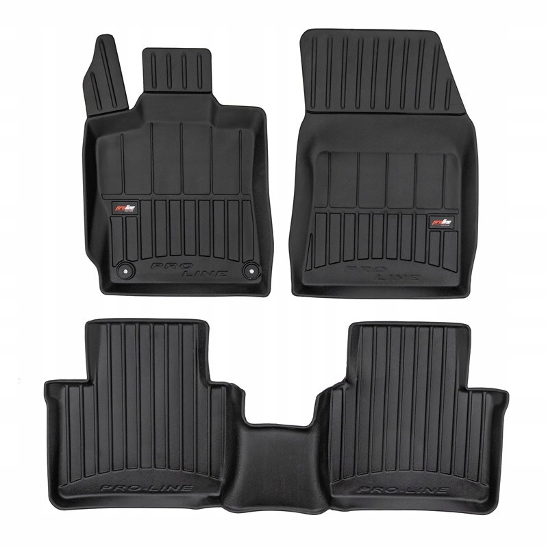 Koberce Gumové stěrače Citroen C5X Fastback od roku 2021 Korytka 3D
