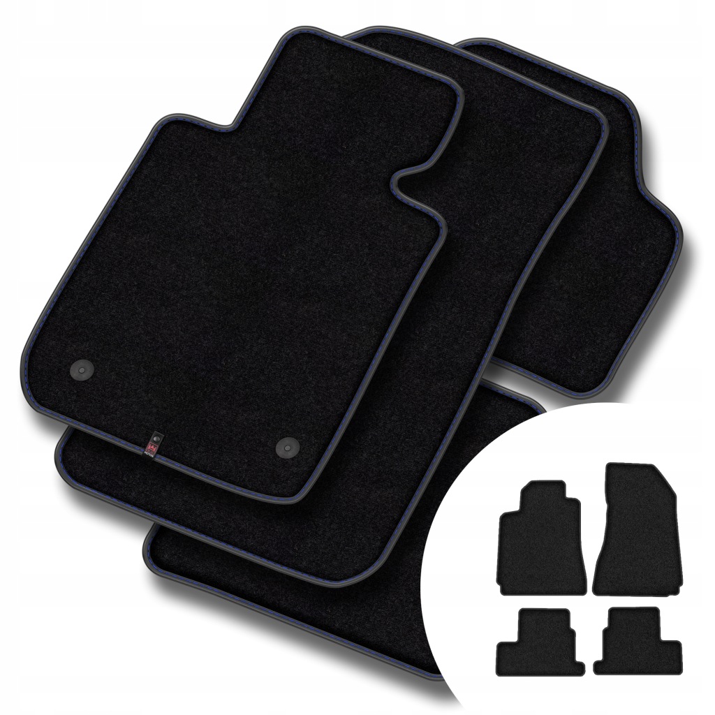 Velurové koberce Premium pro Alfa Romeo Brera 2006-2010