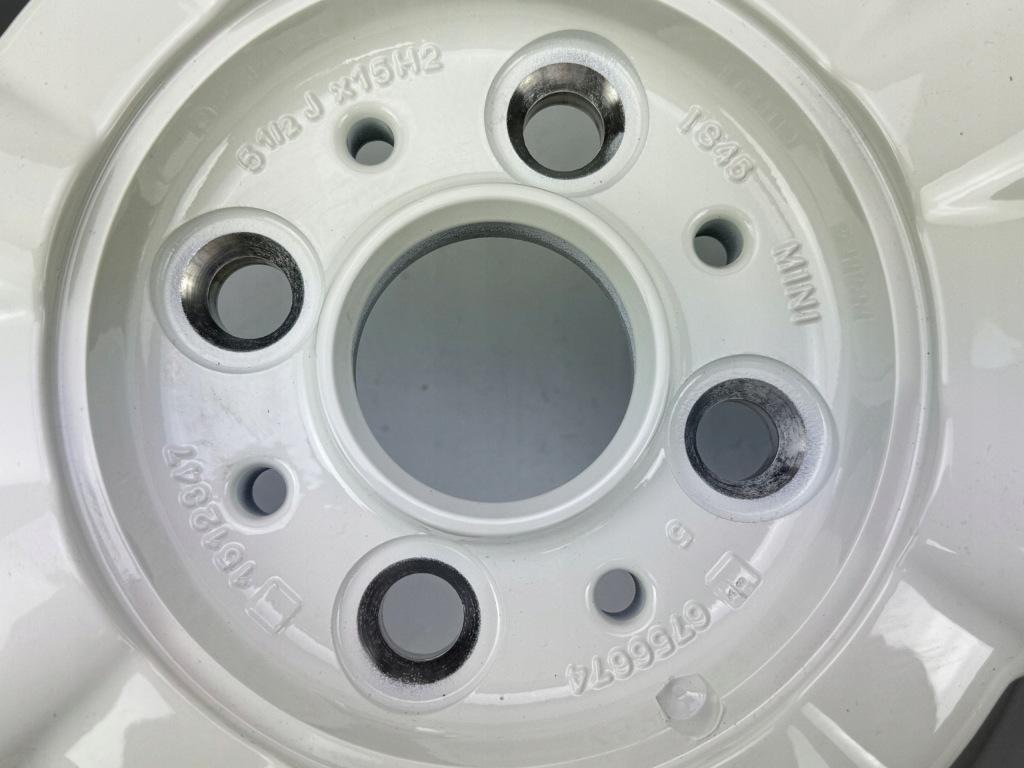 MINI R50 R52 Felga Aluminiowa Biała 5.5Jx15 ET45 6756674 Nowa Spoke 82 — zdjęcie 4