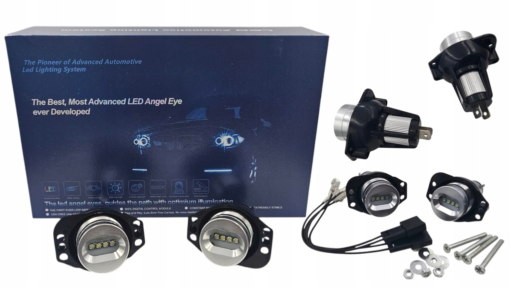 Led Fixy Kroužky Bmw E90 E91 20W Bílé