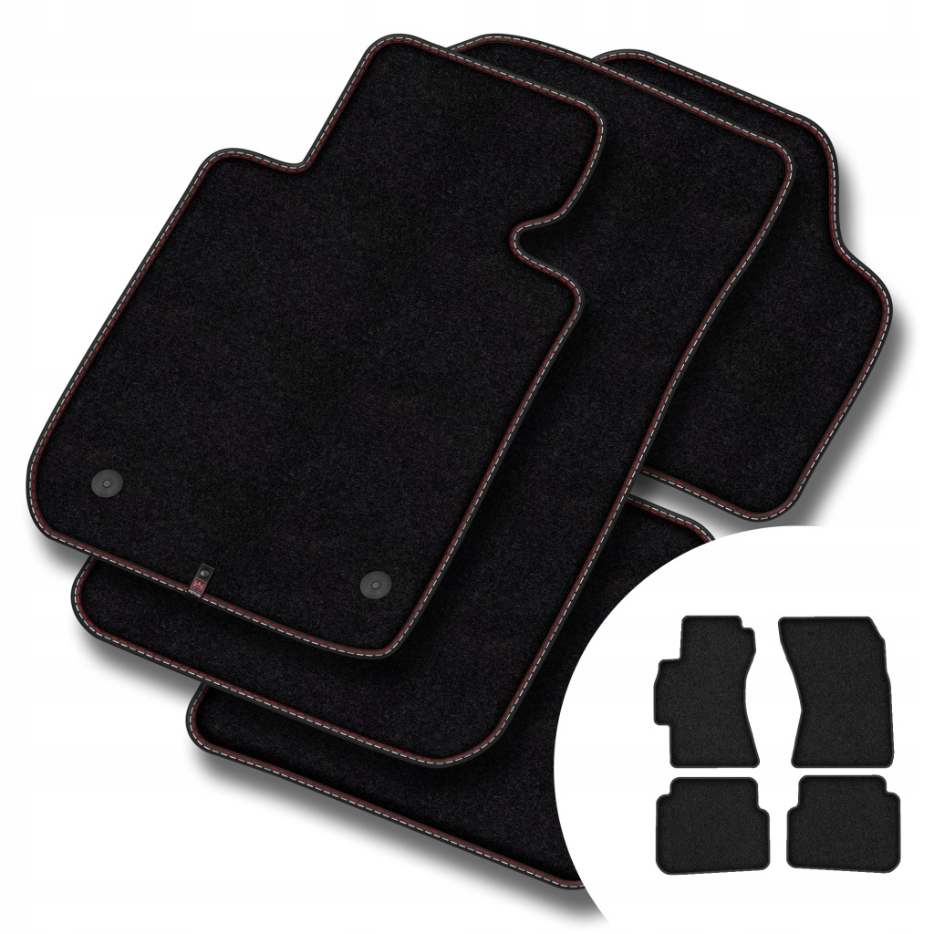 Velurové koberce Premium pro Subaru Impreza III Gh 2007-2011