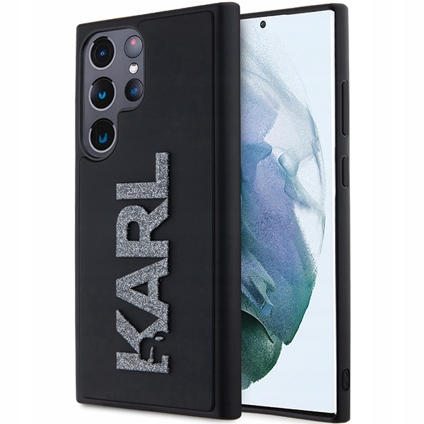 Pouzdro pro Samsung Galaxy S23 Ultra Karl Lagerfeld 3D černé