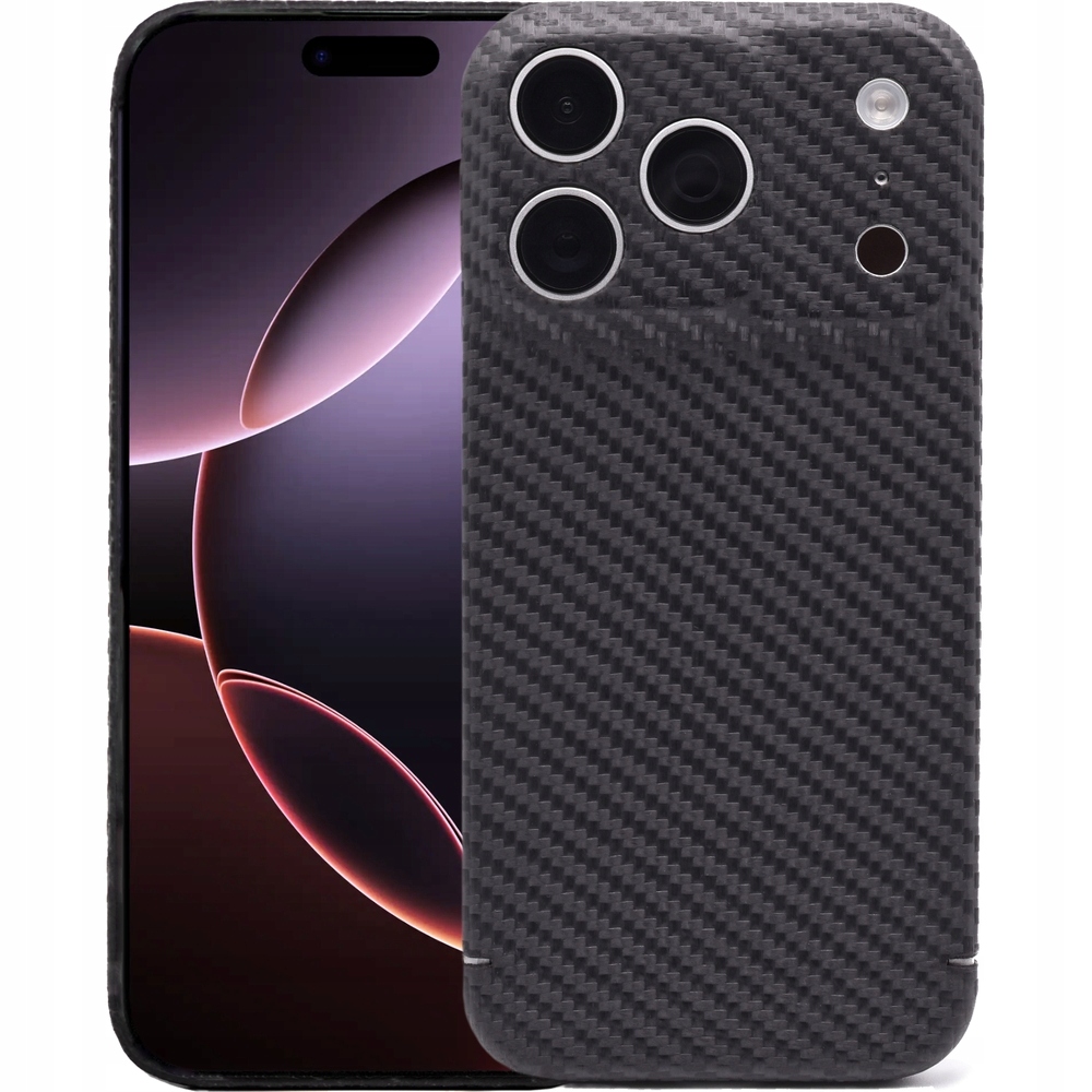 Pouzdro Nevox pro iPhone 17 Pro z uhlíkových vláken obal kryt na telefon