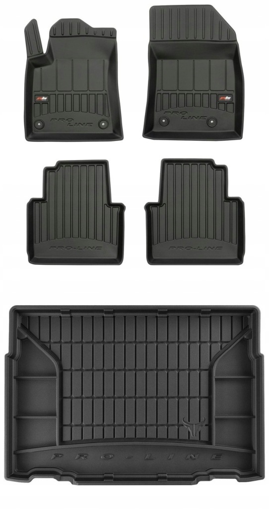 Set 3D Koberce a rohože Citroen C3 2 Aircross od 2017- d