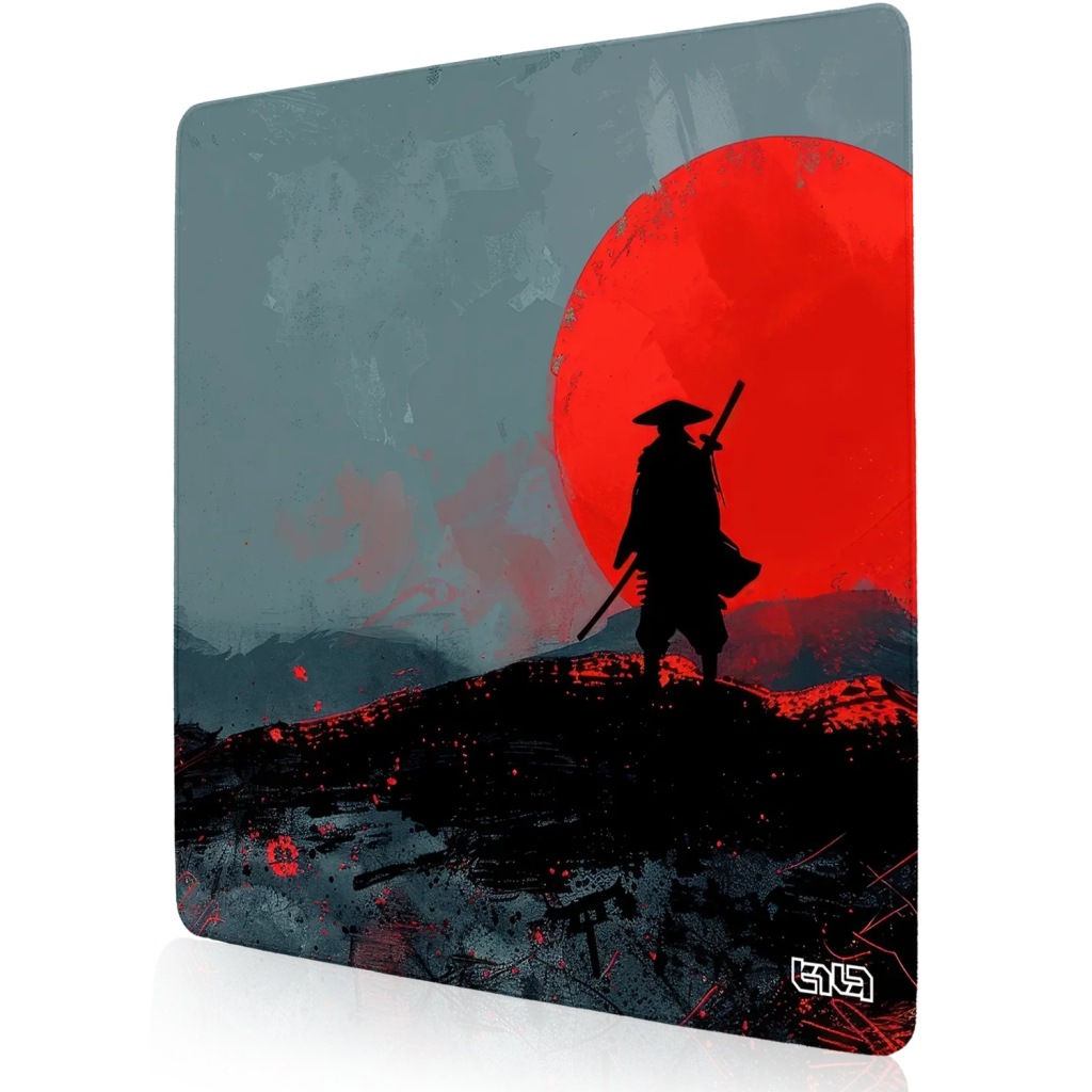 Herní Podložka Grey Samurai 50x50 Tilt XL pro hráče, velká, voděodolná