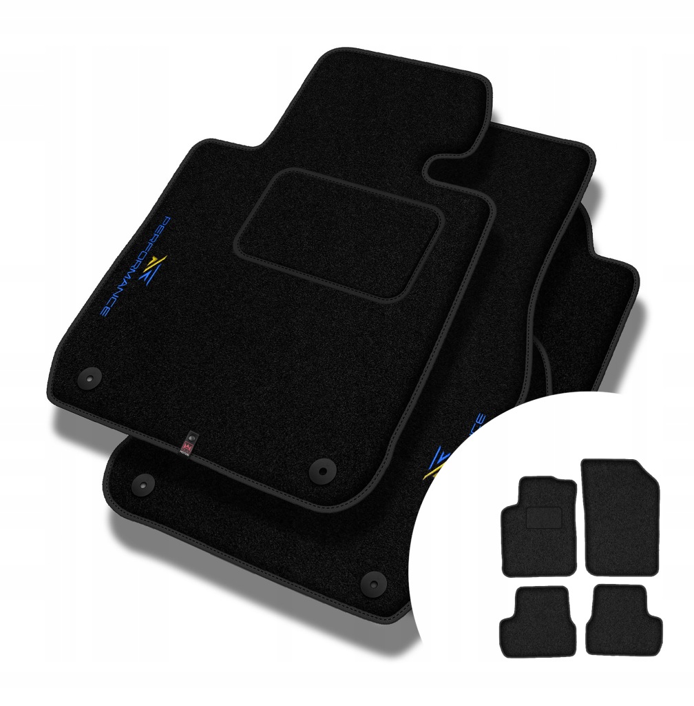 Velurové koberce Performance pro Citroen DS3 2008-2015