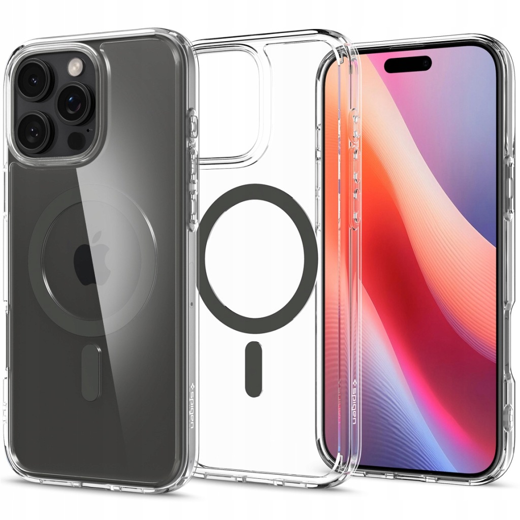 Pouzdro pro iPhone 16 Pro, Spigen Ultra Hybrid Mag, hybridní pouzdro pro MagSafe