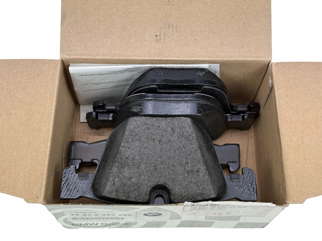 Bmw 5 E60 M5 6 E63 M6 Klocki Hamulcowe Bezazbestowe Tył OE 34212284296 — zdjęcie 3