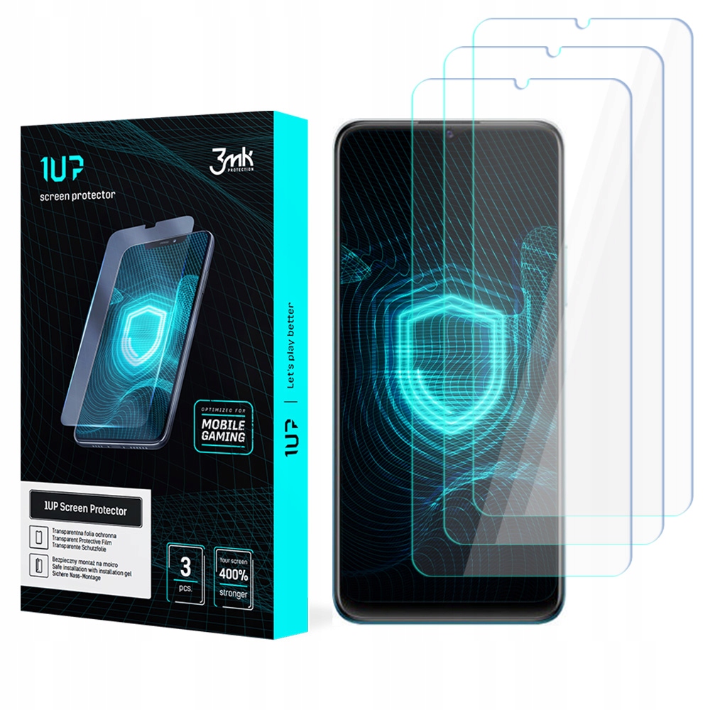 3x Fólie pro hráče 3mk pro Vivo Y15s