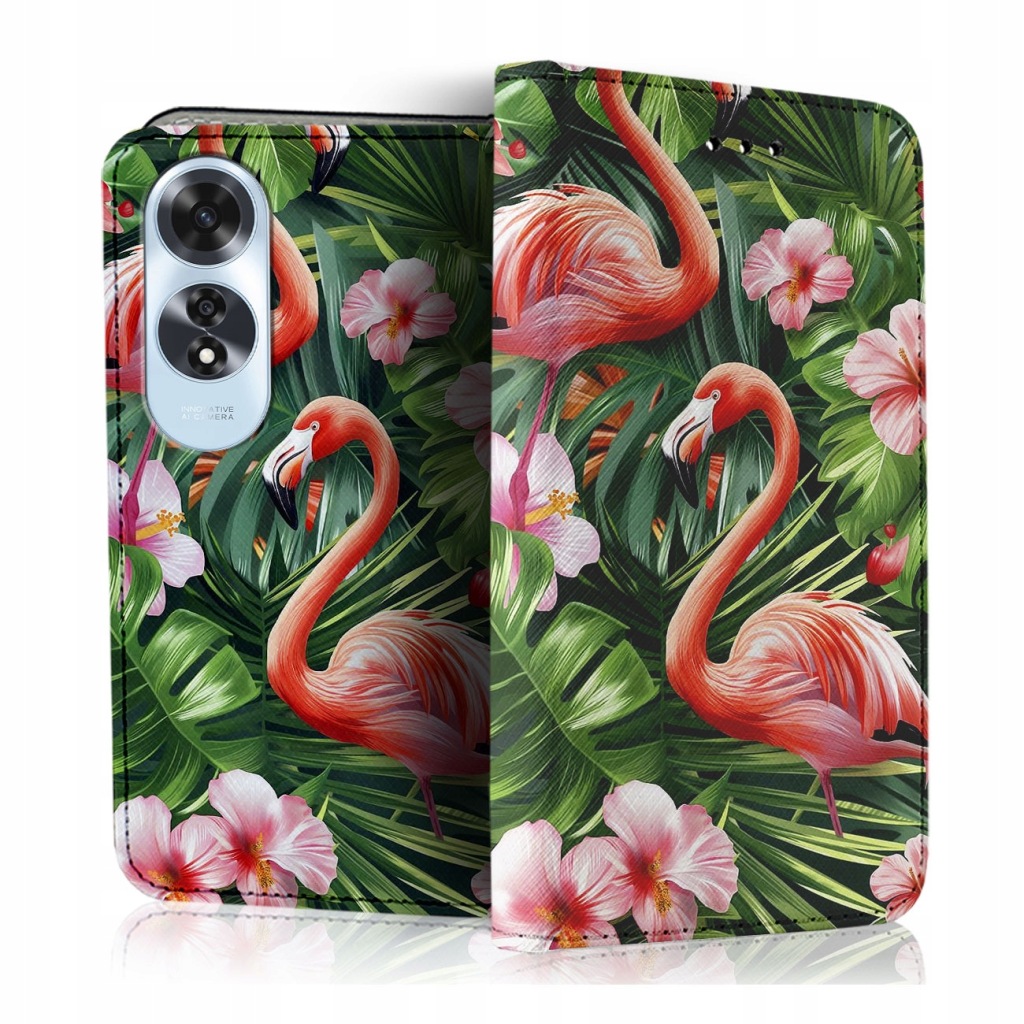 Pouzdro Pro Oppo A60 4G S Výklopným Pouzdro Telefon Obal Vzorem Sklo