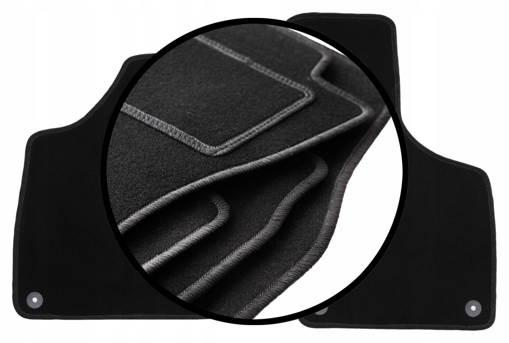 Velurové koberce komplet pro: Audi Tt I 8N kabriolet, roadster, kupé (1998-20)
