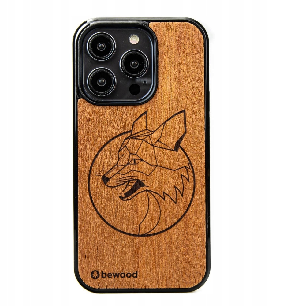Pouzdro Bewood pro iPhone 15 Pro Lis Merbau