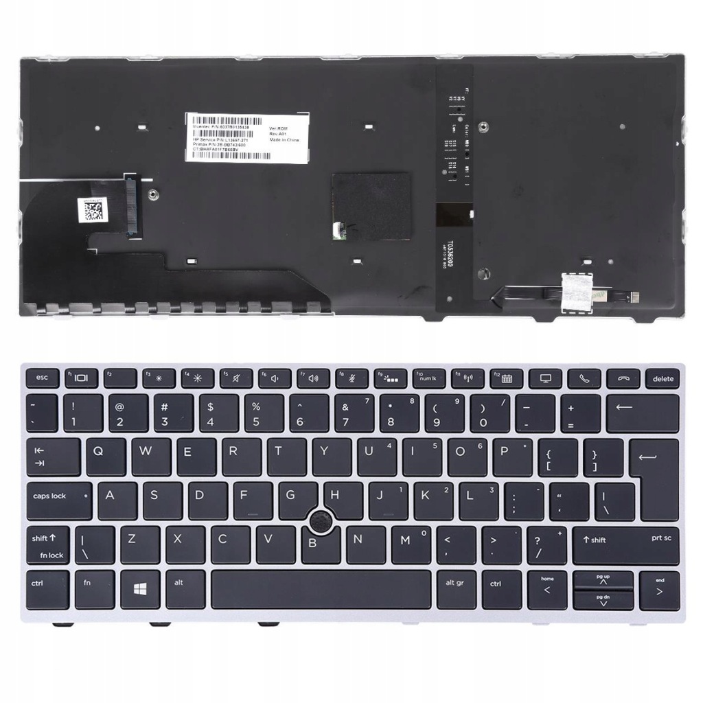 Klávesnice Pro Hp Elitebook 830 G5 830 G6 730 G5 735 G5 Led Velký Enter