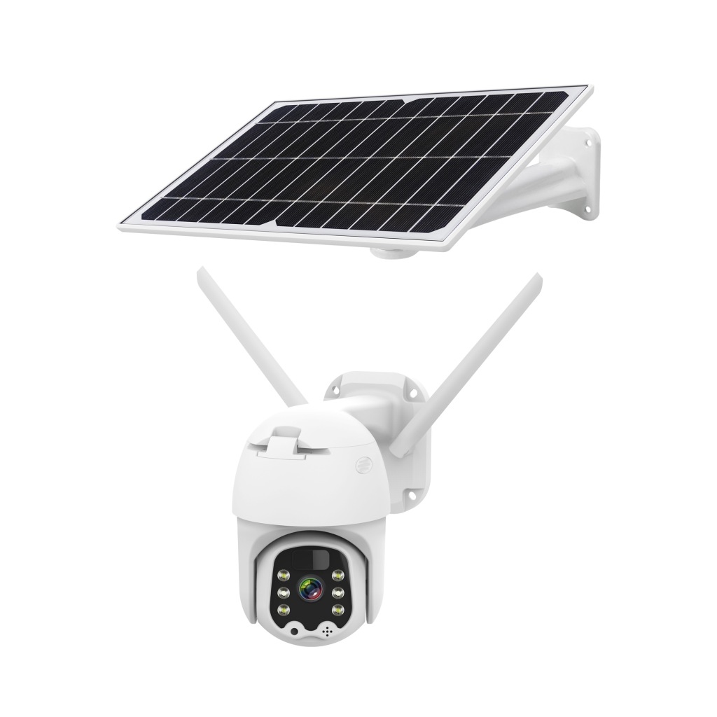 Venkovní solární WiFi Ip kamera Tuya alarm IP65