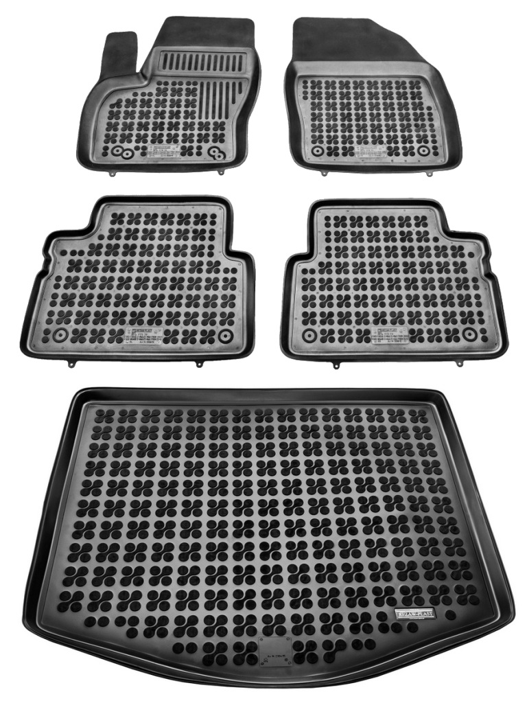 Ford C-max 2003-2010 Gumové rohože Rohož do kufru