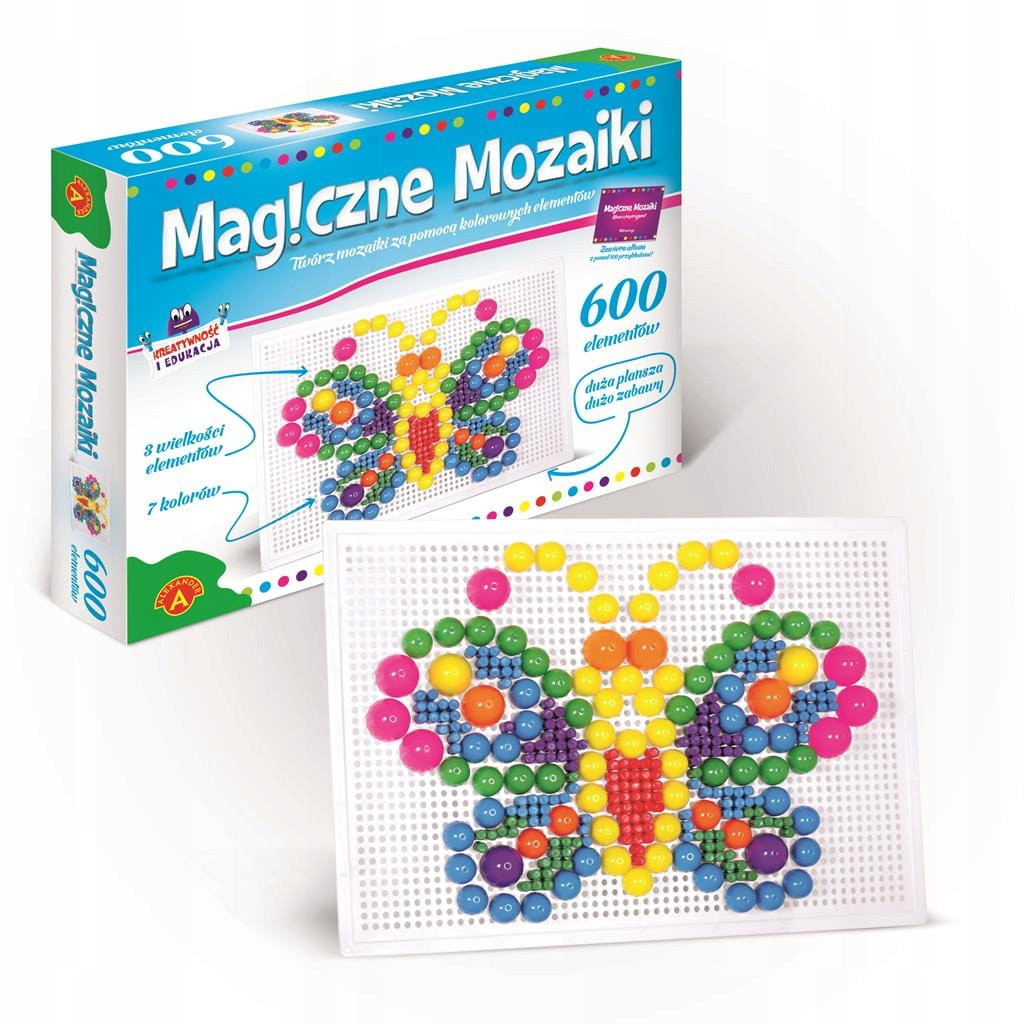Kouzelné Mozaiky pro děti Alexander 600 dílků