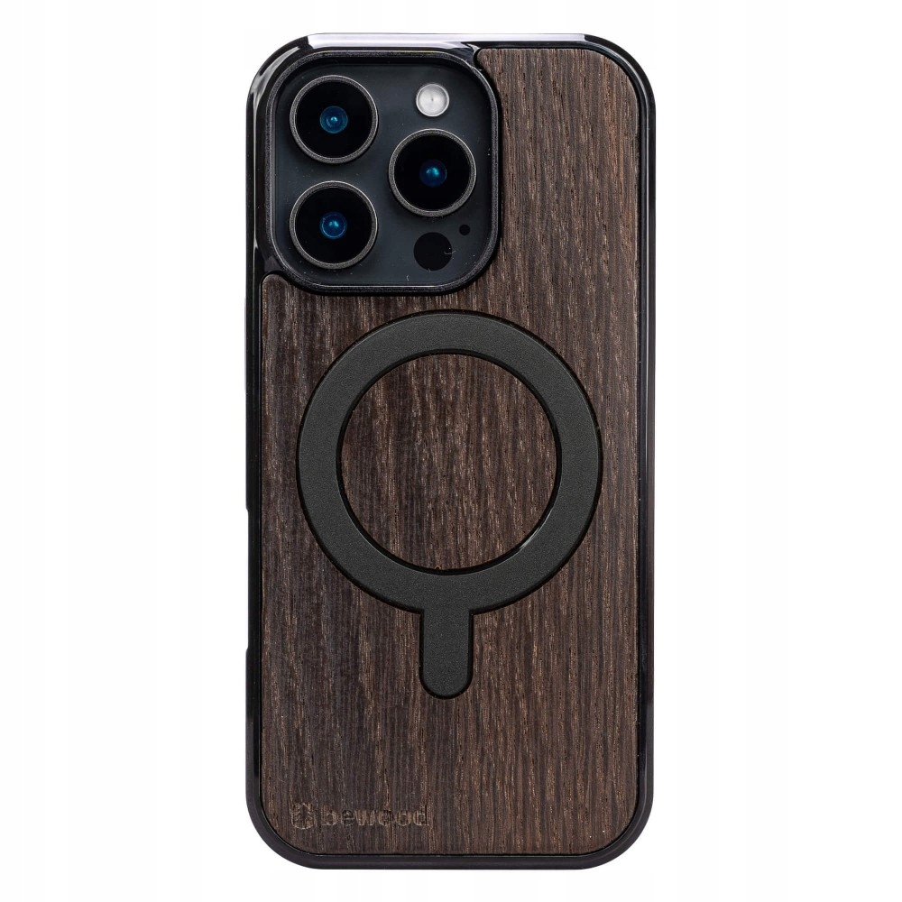 Dřevěné Pouzdro Bewood pro iPhone 16 Pro Dub Uzený s MagSafe