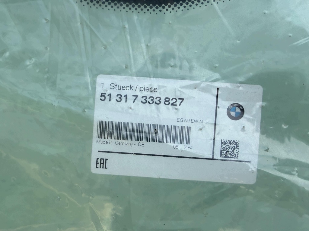BMW 5 F10 F11 Szyba Czołowa Przednia PILKINGTON Nowa OE 7333827 — zdjęcie 3