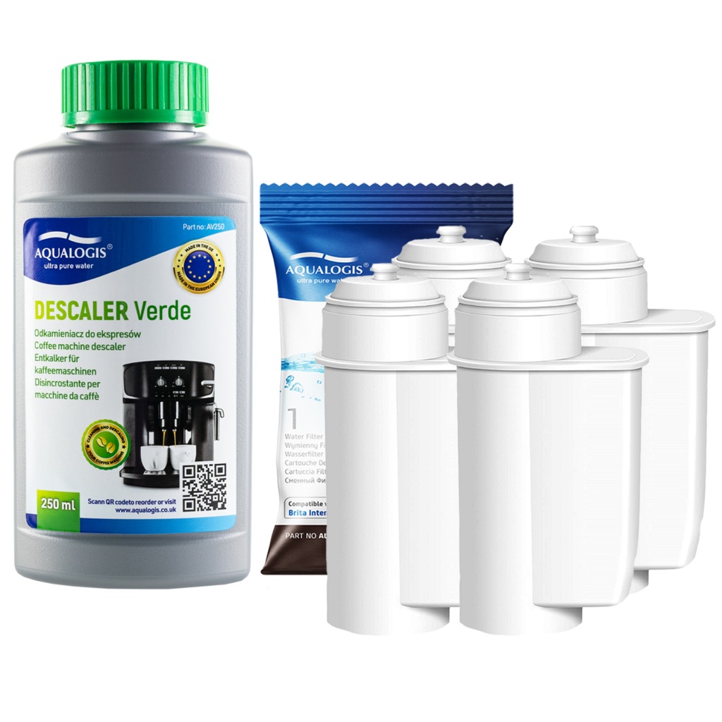 4x filtr vody AL-Inte pro kávovar Siemens odvápňovač Verde 250 ml