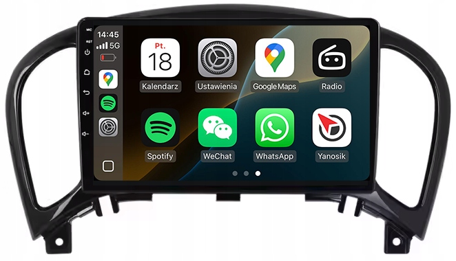 Nissan Juke Rádio Android Navigace Carplay