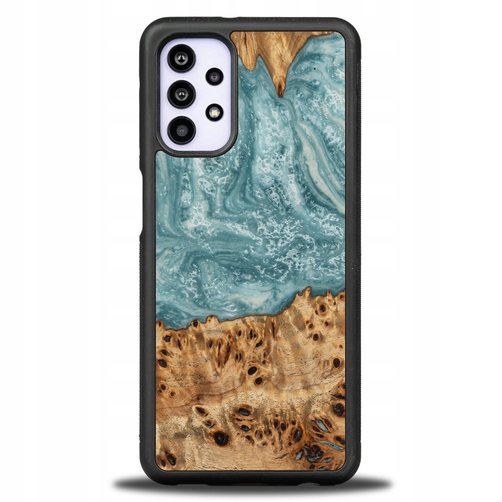 Pouzdro Bewood Unikátní pro Samsung Galaxy A32 4G Planety Uran