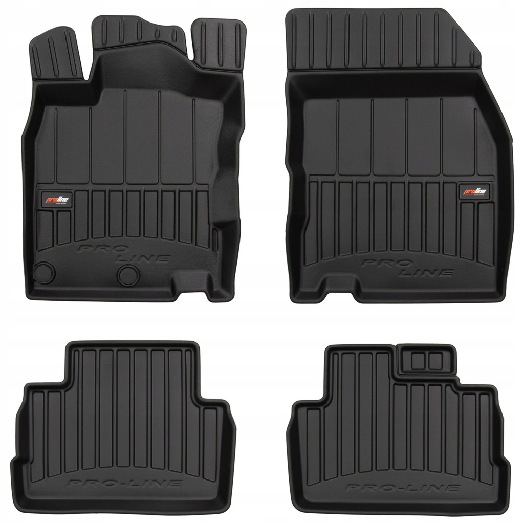 Gumové 3D koberce Nissan Qashqai II 2013-2021
