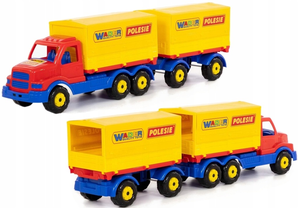 Wader – Velká Sada Nákladního Auta Přívěsu 4273/9209