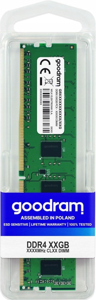 Goodram DDR4 8GB PC4-25600 (3200MHz) CL22 Goodram 1024x8