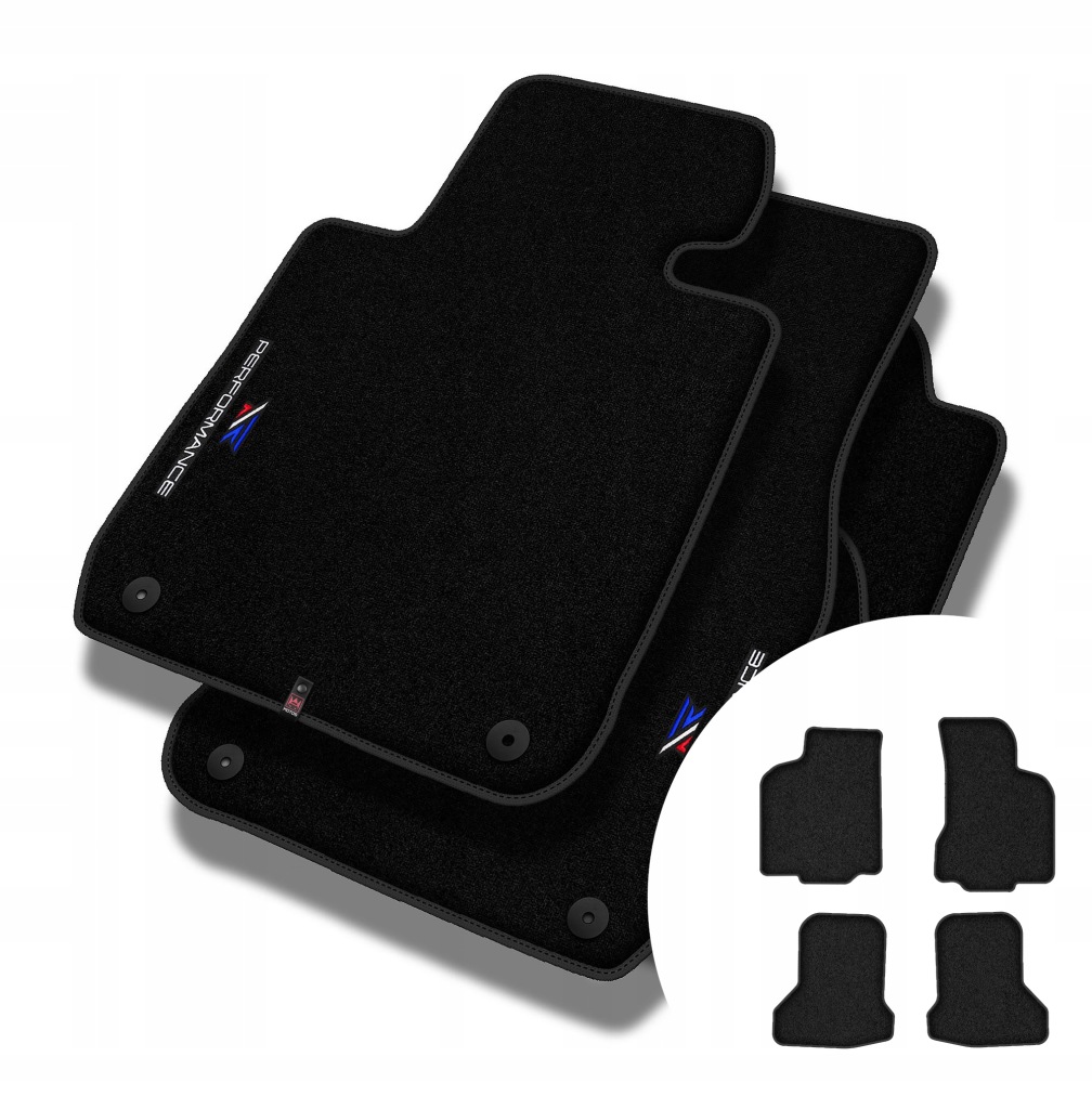 Velurové koberce Performance Premium pro Volkswagen Polo III 1999-2002