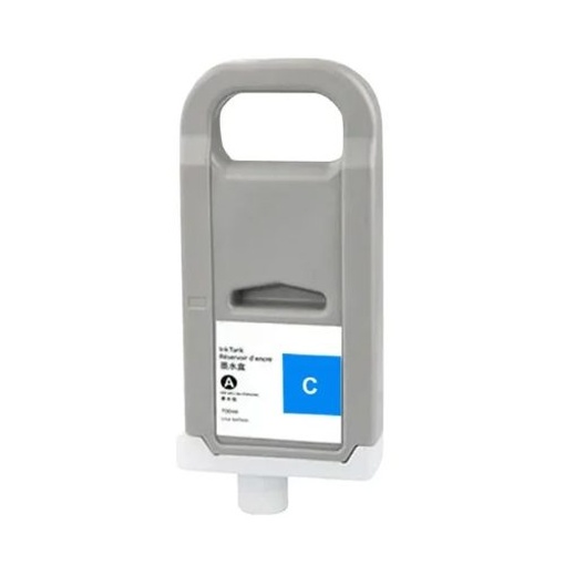 Naplnka Canon PFI-710C azurová kompatibilní cartridge