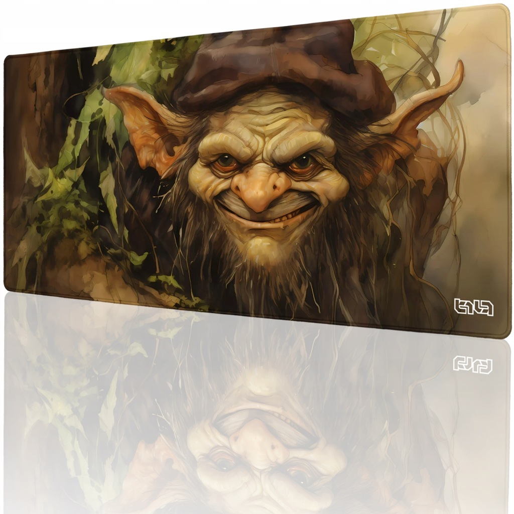 Velká Podložka Pod Myš Lesní Troll 90x40 Tilt XL Odolná Dárek