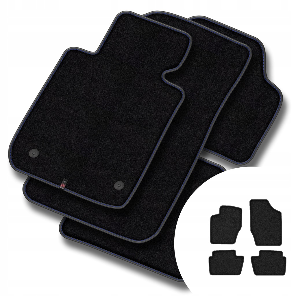 Velurové koberce Premium Citroen C4 I 2004-2010