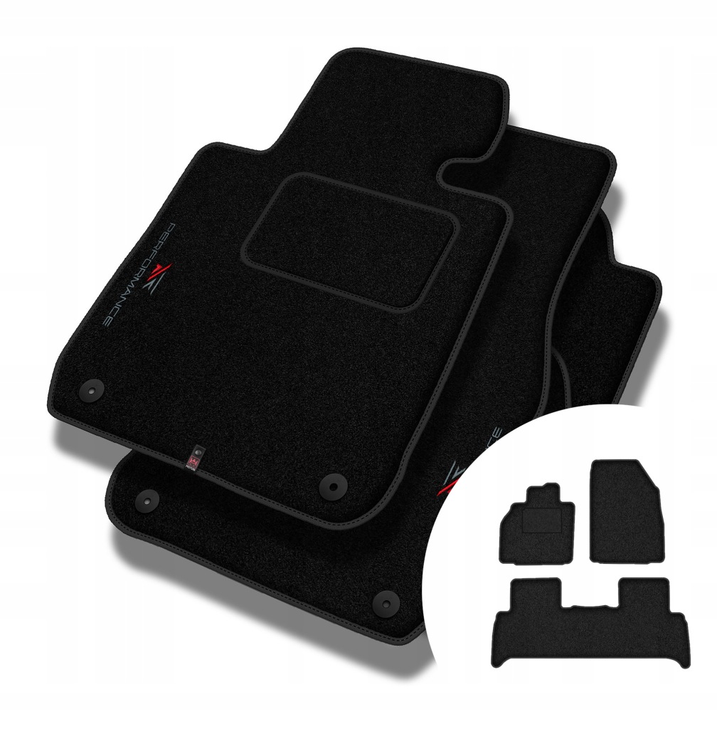 Velurové koberce Performance pro Renault Grand Scenic II 2009-2016