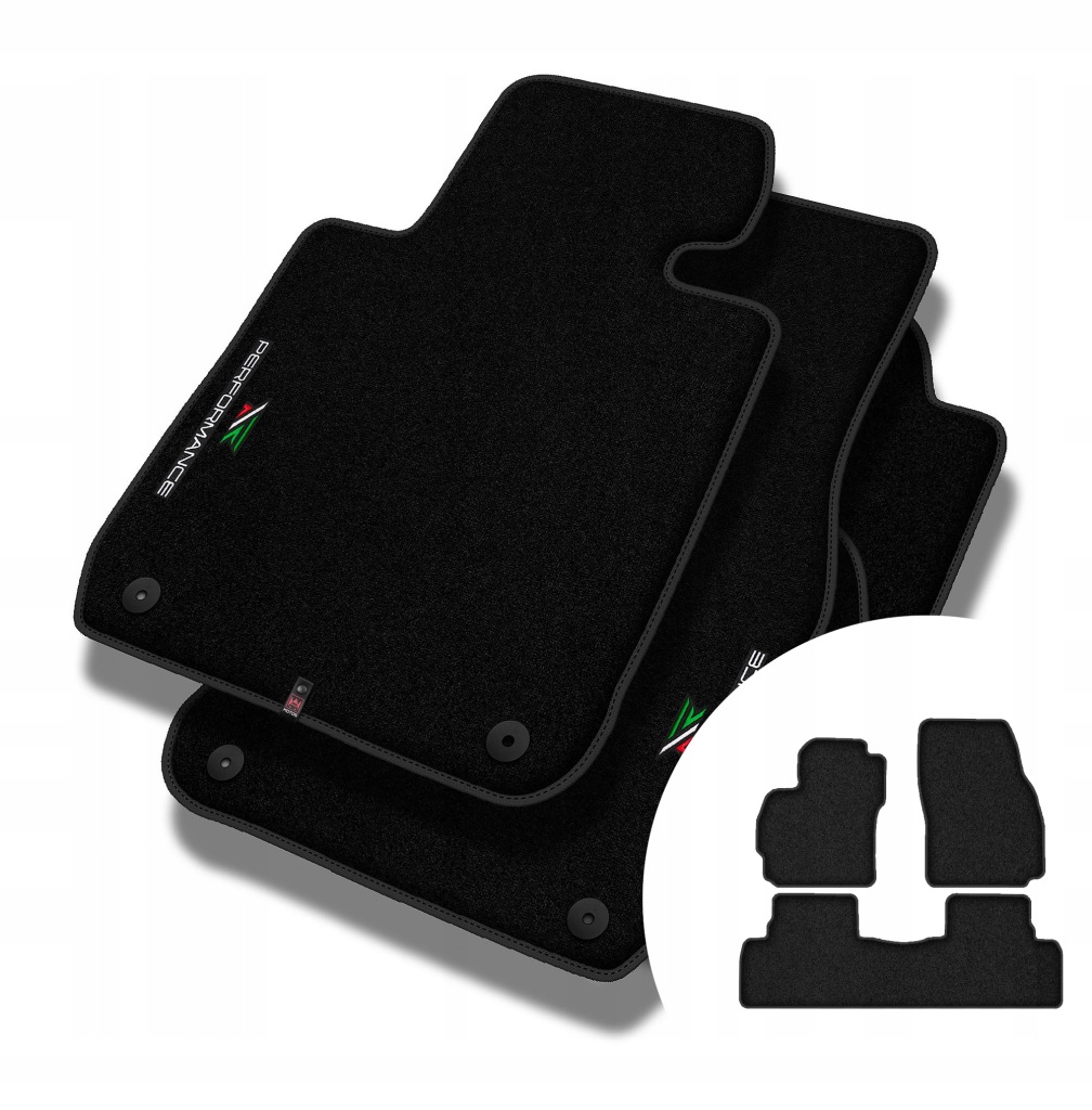 Velurové koberce Performance pro Mazda 5 II 2005-2010 5 osob